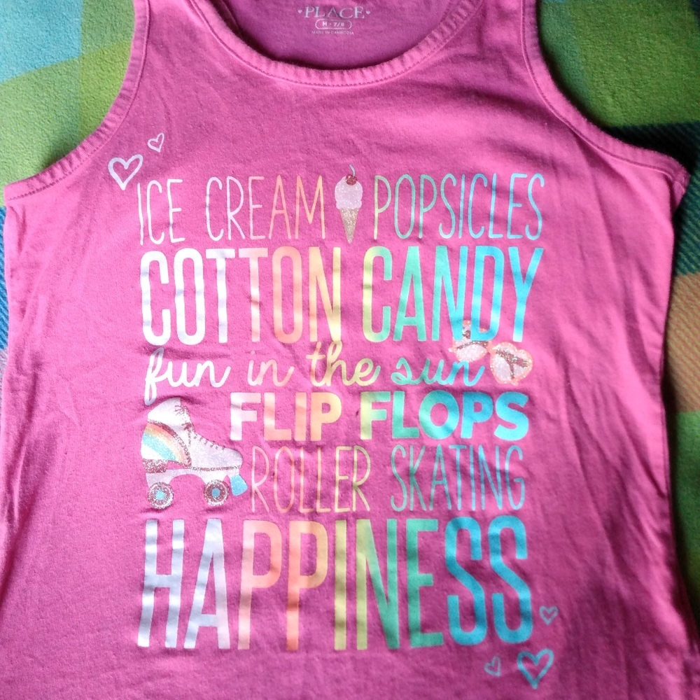 Girl's tank top